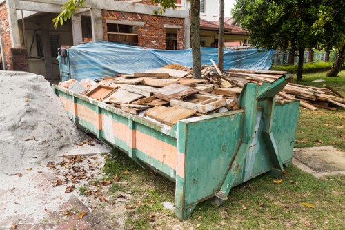 Professional garage clearance team at work in Penge
