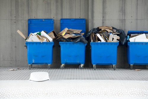 Eco-friendly office clearance with recycling efforts