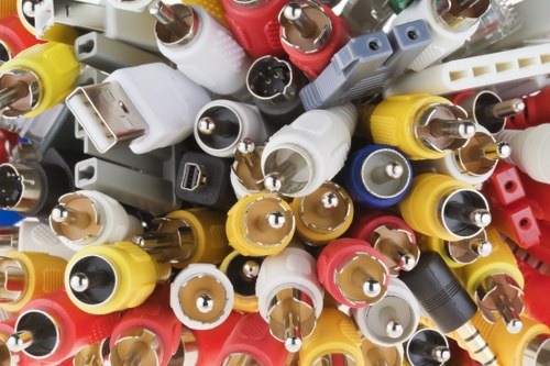 Secure lock mechanism of an enclosed skip